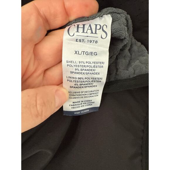 Chaps Golf Black Zip-Up Vest – Men’s Size XL NWT - Picture 5 of 5